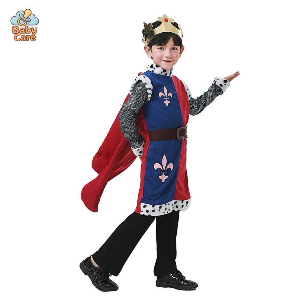 Déguisement roi Enfant Médiéval avec Cape