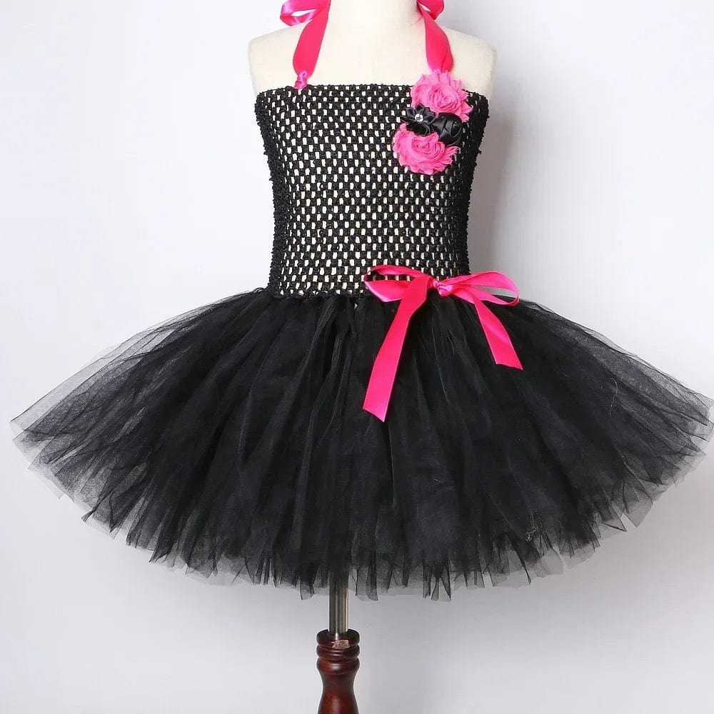 Déguisement Chat Noir Fille avec Tutu et Accessoires