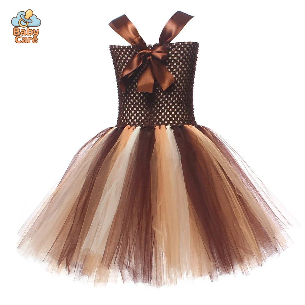 Déguisement Lion Tutu Fille avec Accessoires