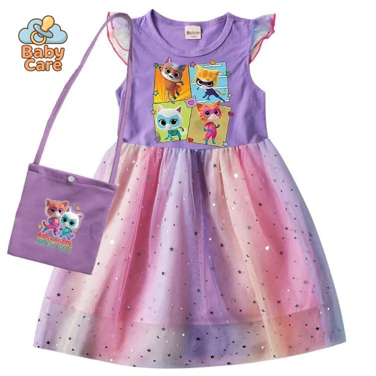 Déguisement Chat Robe Fille avec Accessoires