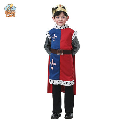 Déguisement roi Enfant Médiéval avec Cape