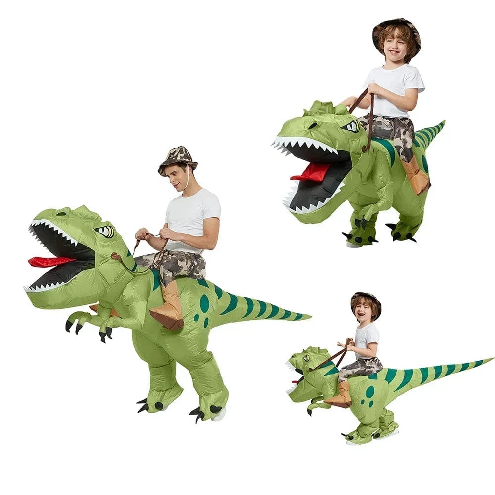 Déguisement dinosaure Gonflable avec Chapeau