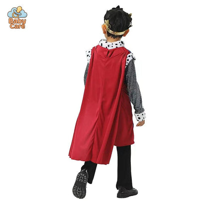 Déguisement roi Enfant Médiéval avec Cape