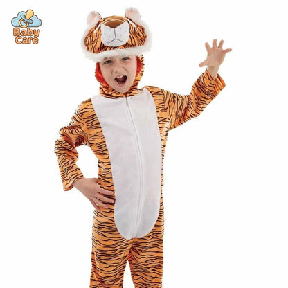 déguisement lion Enfant Combinaison Flanelle