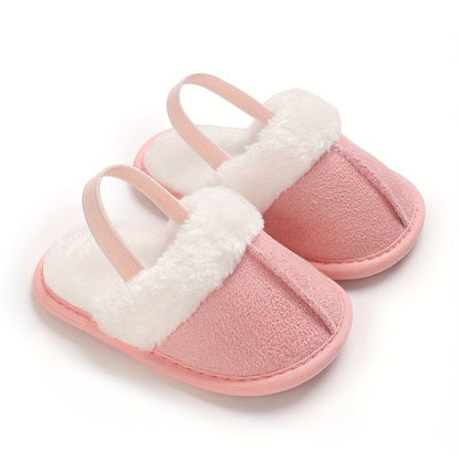 Chaussons Mignons en Peluche pour Bébés