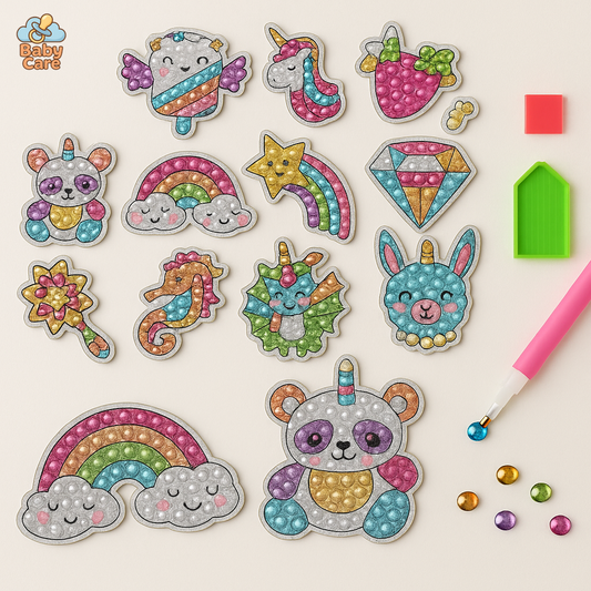 GemStickers: kit de peinture de diamants 5D - vue de face