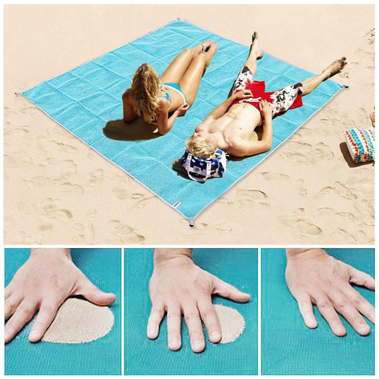 Grande serviette de<br>plage anti-sable