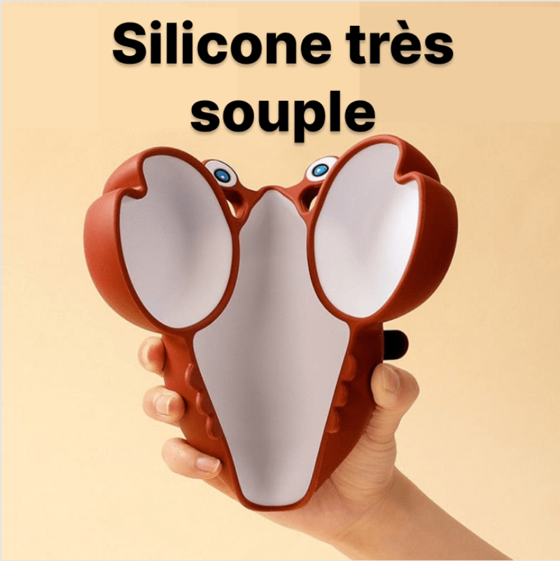 Assiette Silicone Bébé Crabe | Bébé Filou