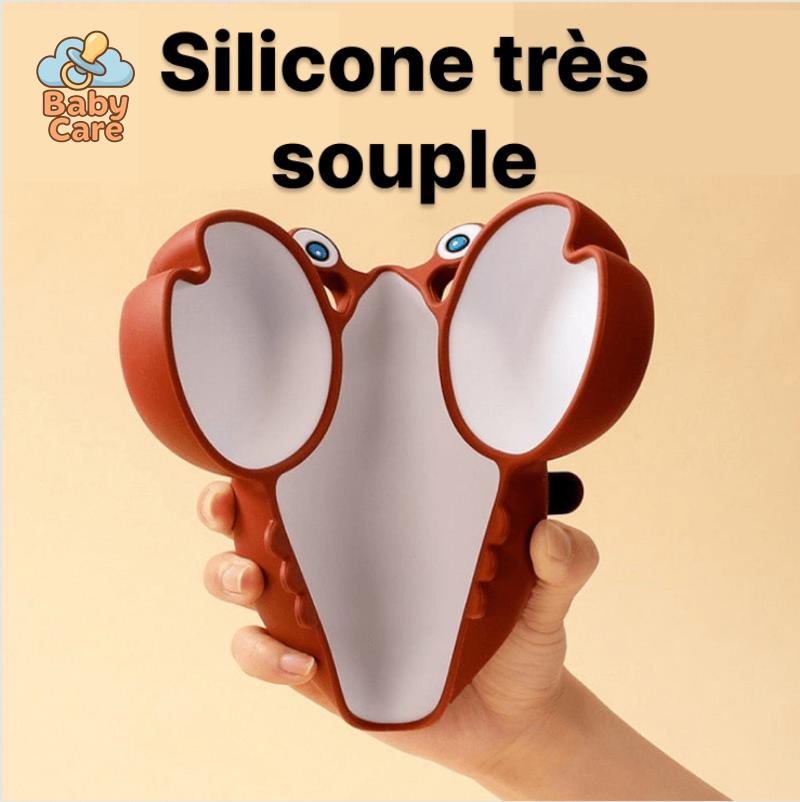 Assiette Silicone Bébé Crabe | Baby Care