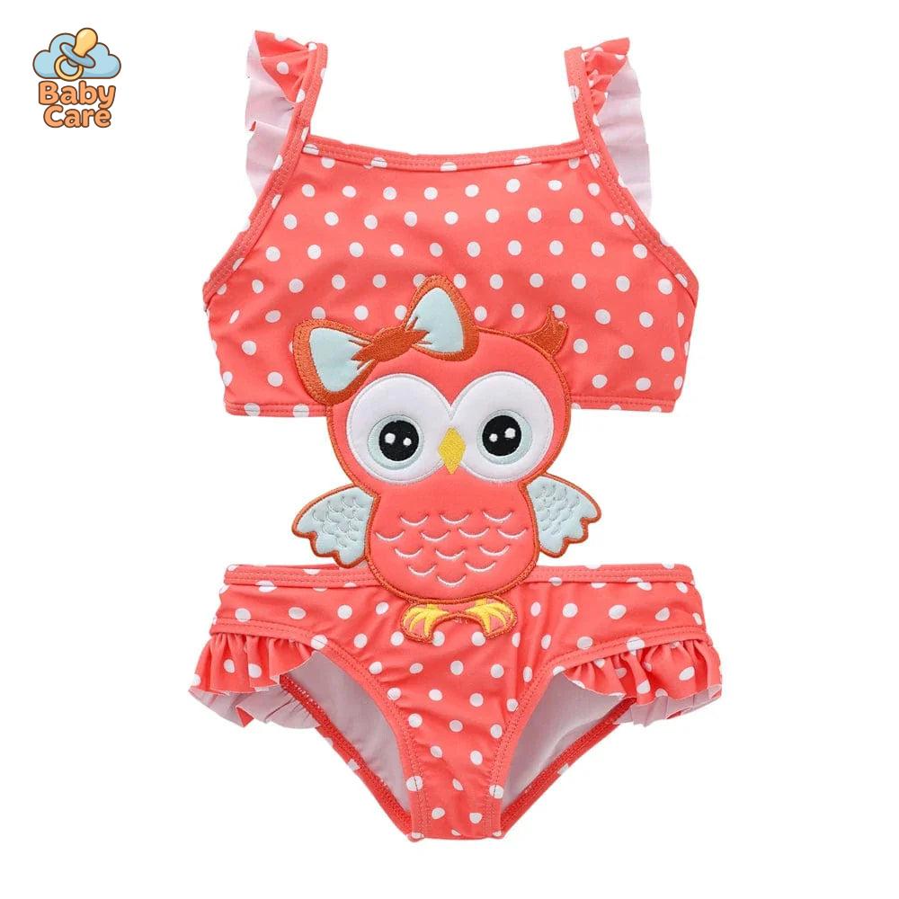 Maillot de bain une pièce mignon bébé fille