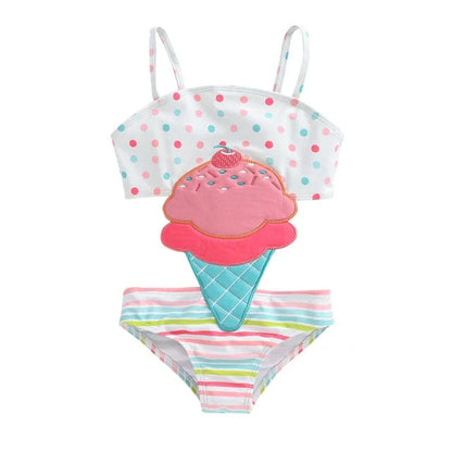 Maillot de bain une pièce mignon bébé fille