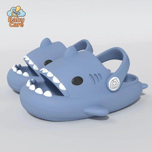 Sandales bébé garçon et filles souples requin