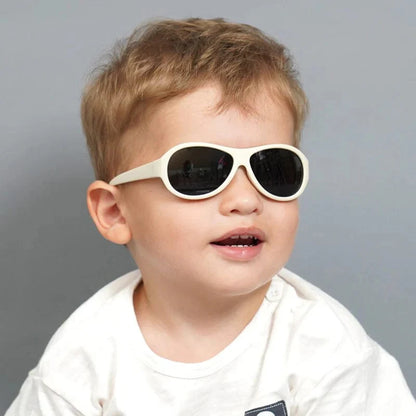 Lunettes de soleil bébé flexible avec sangle réglable 0-3 ans