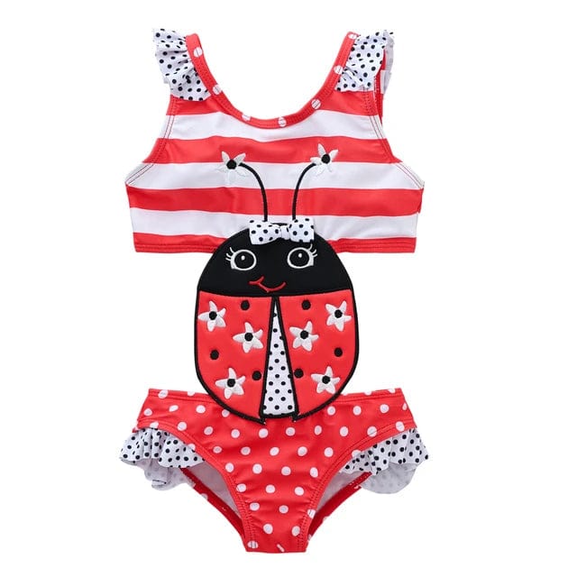 Maillot de bain une pièce mignon bébé fille