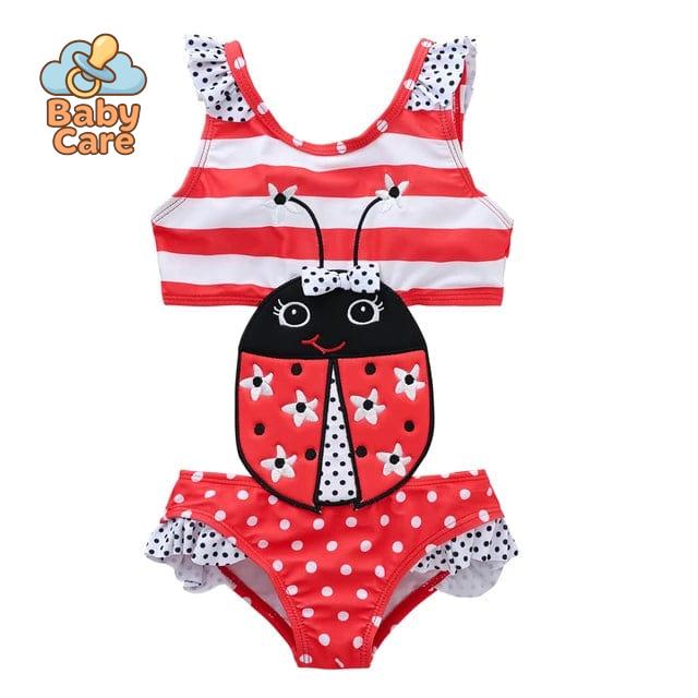 Maillot de bain une pièce mignon bébé fille