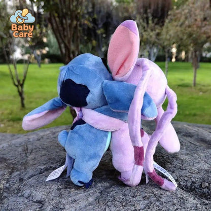 Peluche Stitch et Angel I Love You Duo