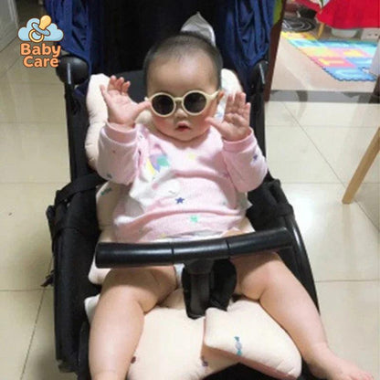 Lunettes de soleil bébé flexibles avec sangle UV400