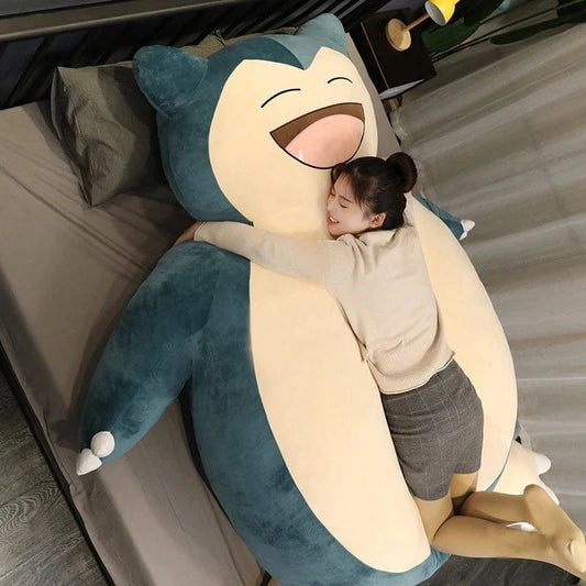 Peluche pokemon ronflex géant
