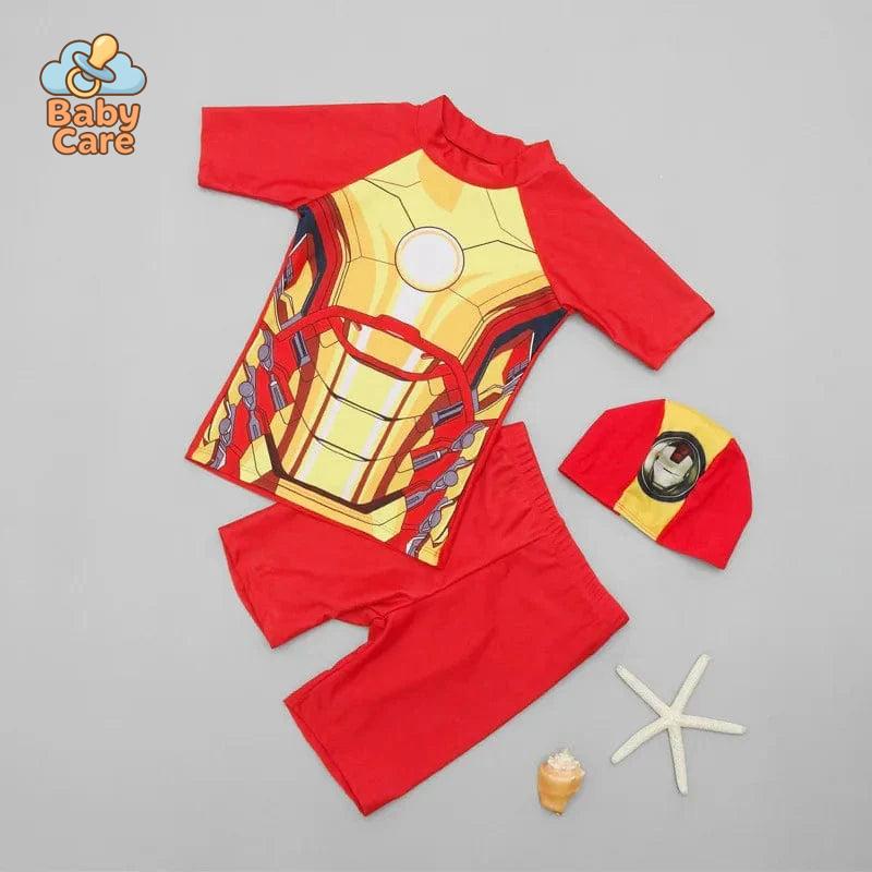 Maillot de bain bébé et enfant super-héros