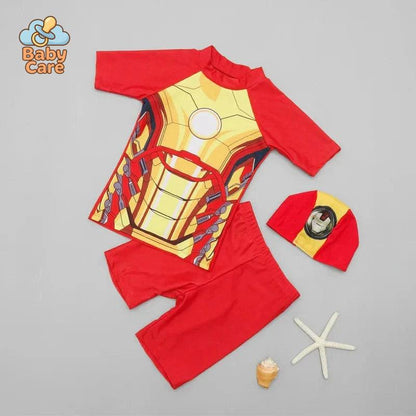 Maillot de bain bébé et enfant super-héros