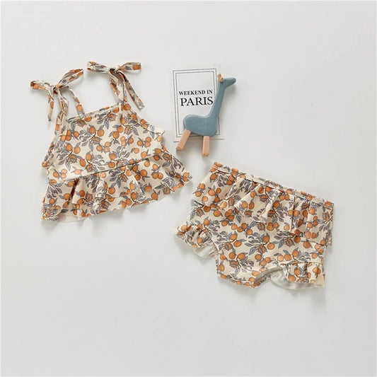 Maillot de bain bébé à imprimé floral