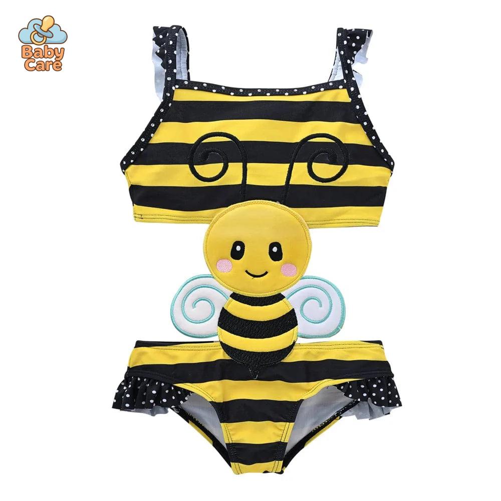 Maillot de bain une pièce mignon bébé fille