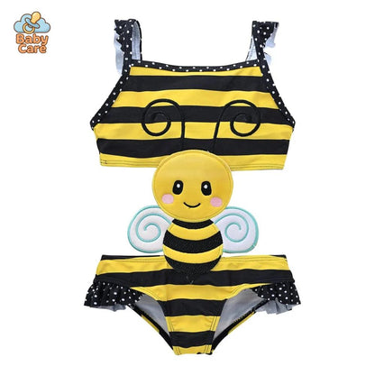 Maillot de bain une pièce mignon bébé fille