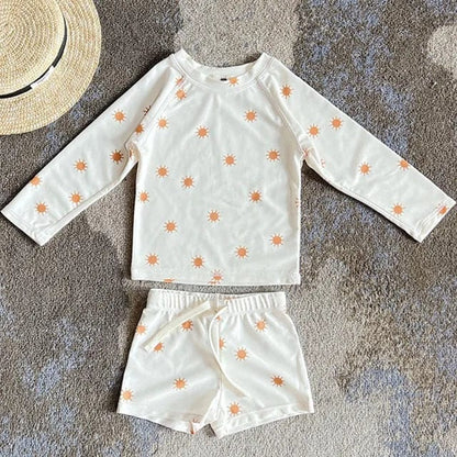 Maillot de bain bébé garçon vacances hawaïens