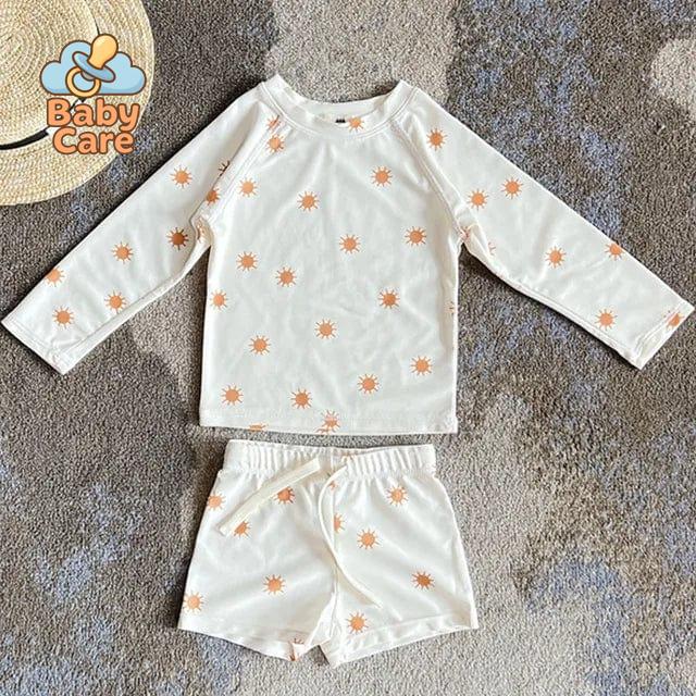 Maillot de bain bébé garçon vacances hawaïens