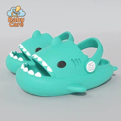 Sandales bébé garçon et filles souples requin