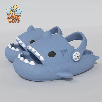 Sandales bébé garçon et filles souples requin