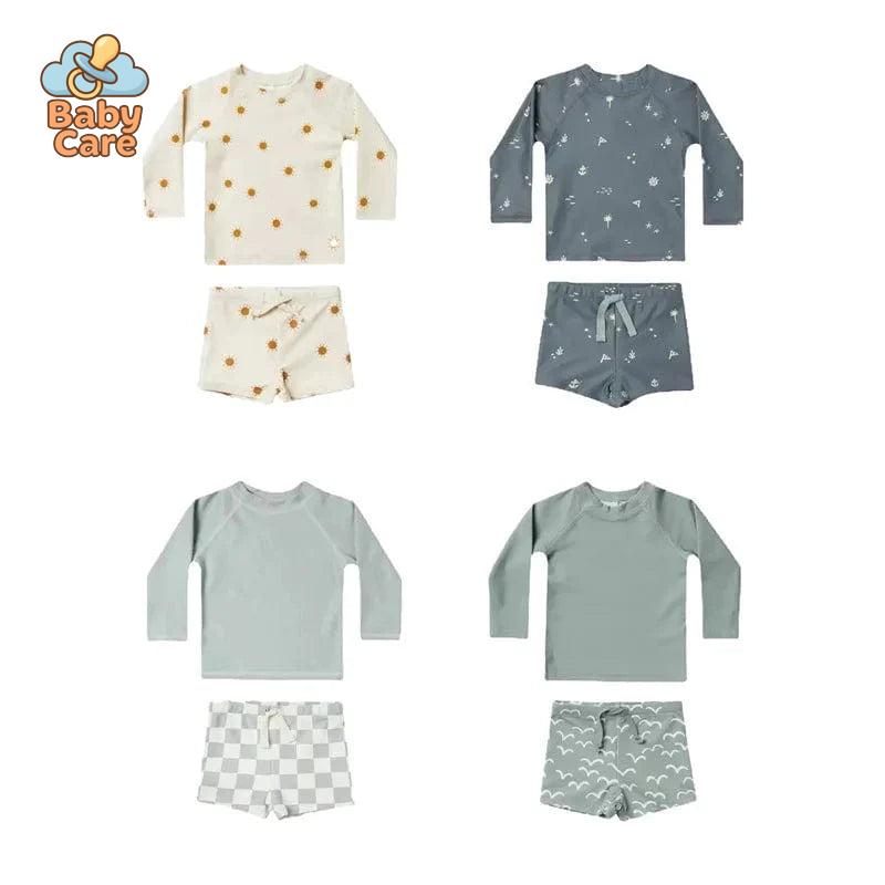 Maillot de bain bébé garçon vacances hawaïens