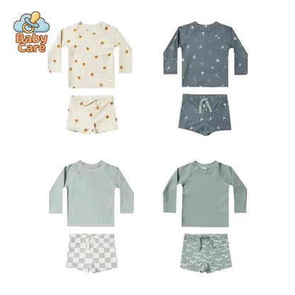 Maillot de bain bébé garçon vacances hawaïens