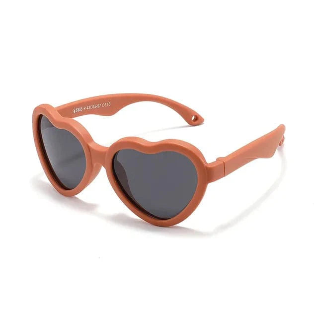 Lunettes de soleil bébé coeur 0-2 ans