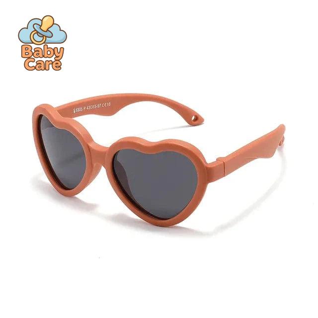 Lunettes de soleil bébé coeur 0-2 ans