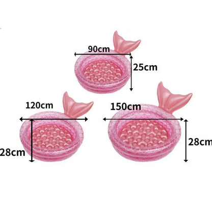 Piscine bébé et enfant sirène magique