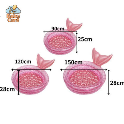 Piscine bébé et enfant sirène magique
