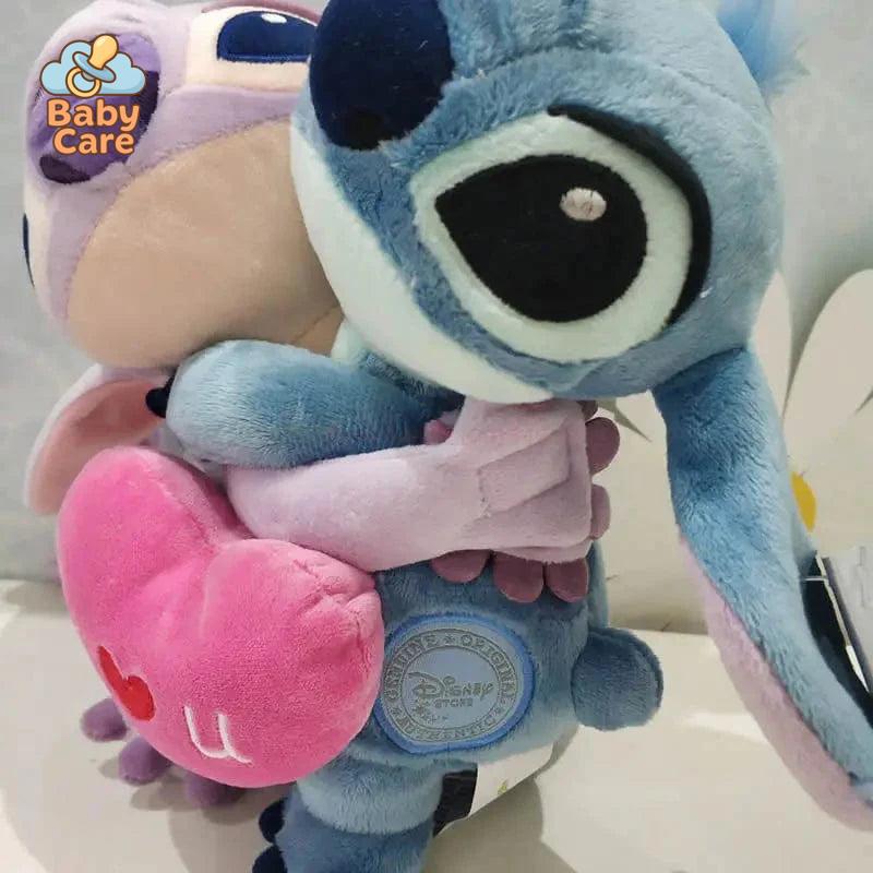 Peluche Stitch et Angel I Love You Duo