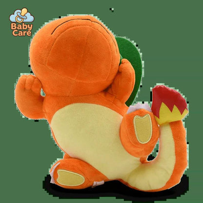 Peluche Salamèche contre la pluie