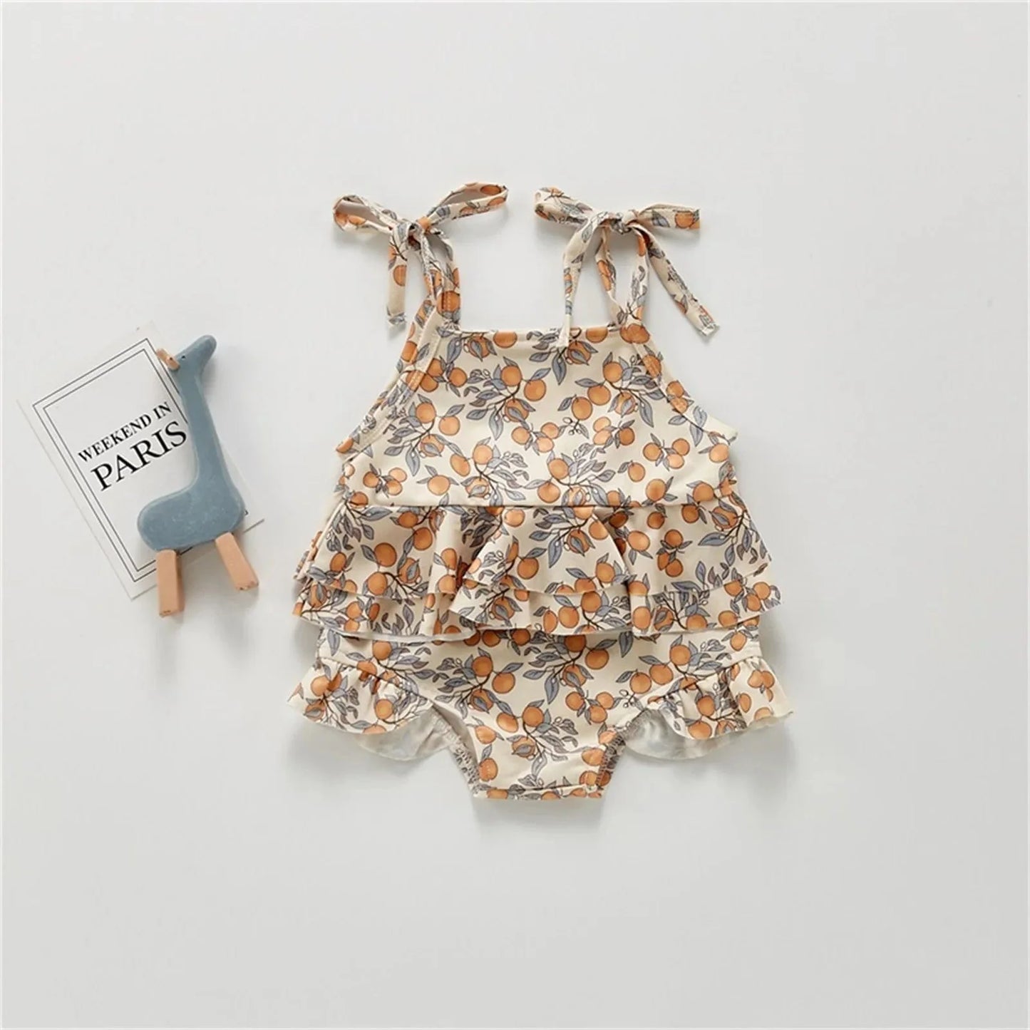 Maillot de bain bébé à imprimé floral