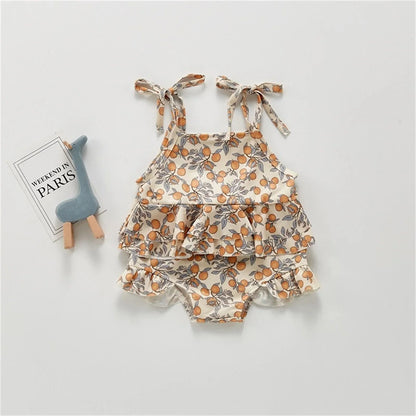 Maillot de bain bébé à imprimé floral