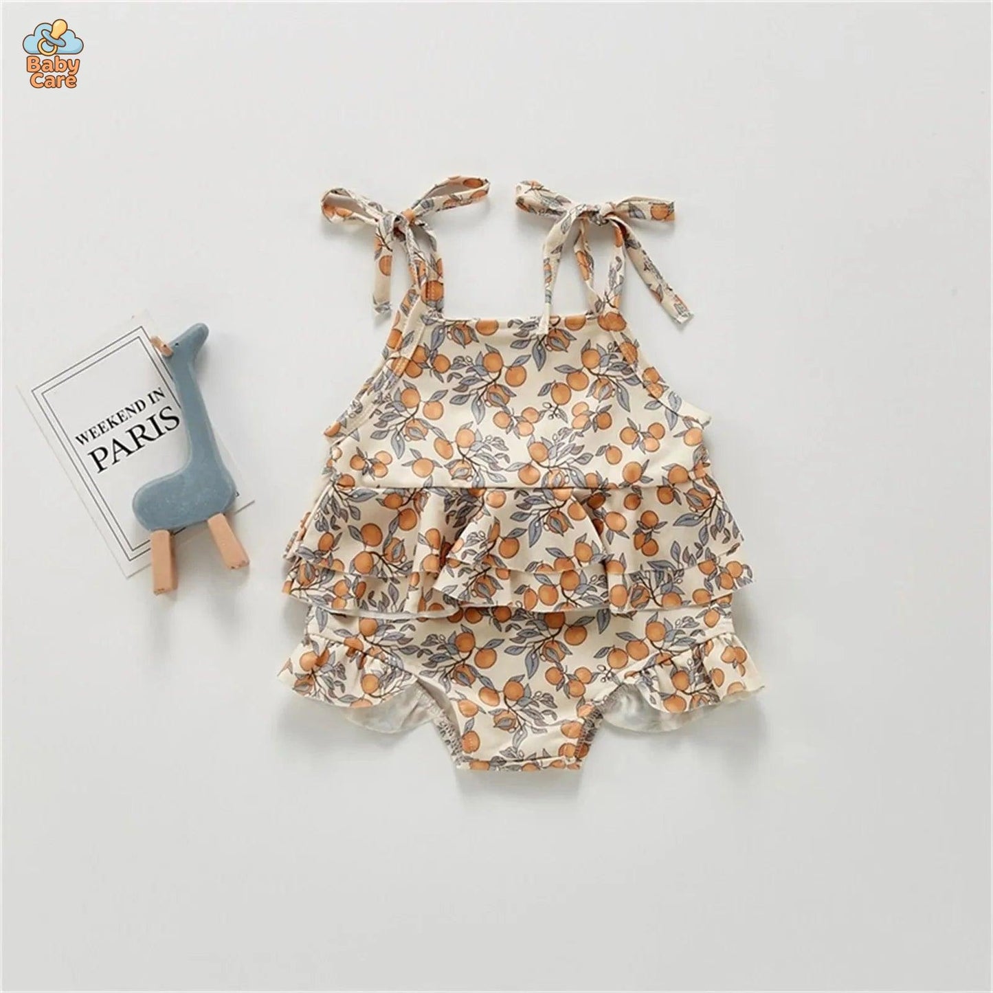 Maillot de bain bébé à imprimé floral