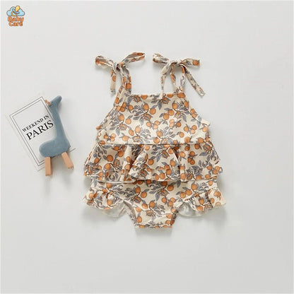Maillot de bain bébé à imprimé floral