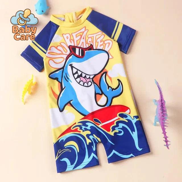 Maillot de bain bébé fermeture éclair protection UV