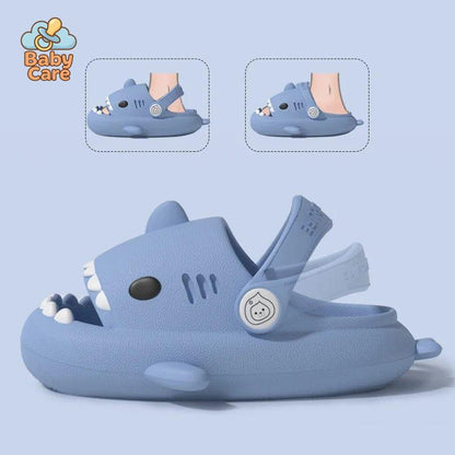 Sandales bébé garçon et filles souples requin
