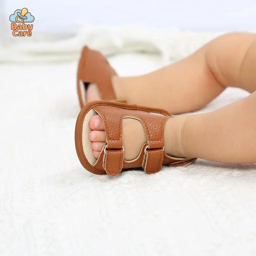 Sandales bébé garçon et fille à semelles souples