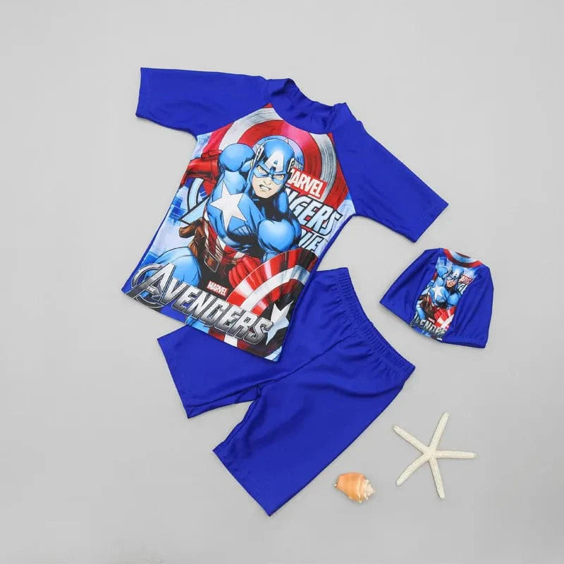 Maillot de bain bébé et enfant super-héros