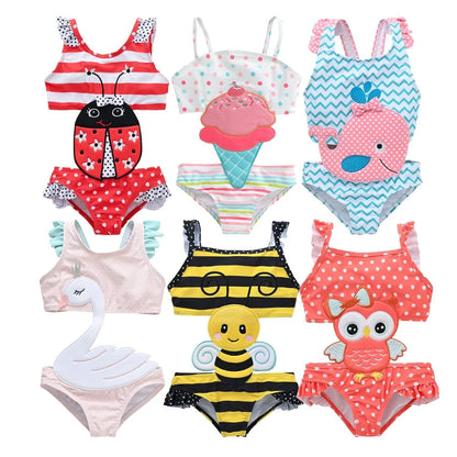 Maillot de bain une pièce mignon bébé fille