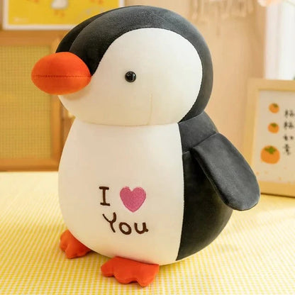 Peluche pingouin Love