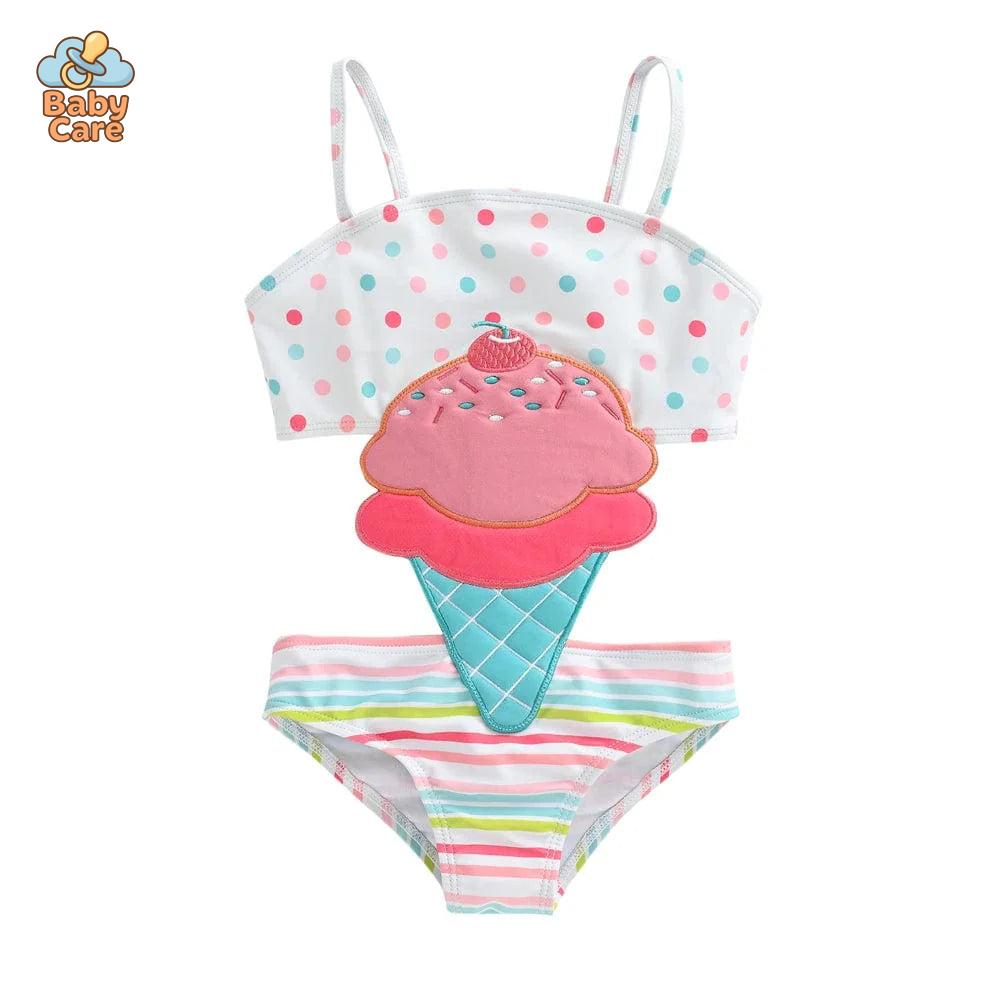 Maillot de bain une pièce mignon bébé fille